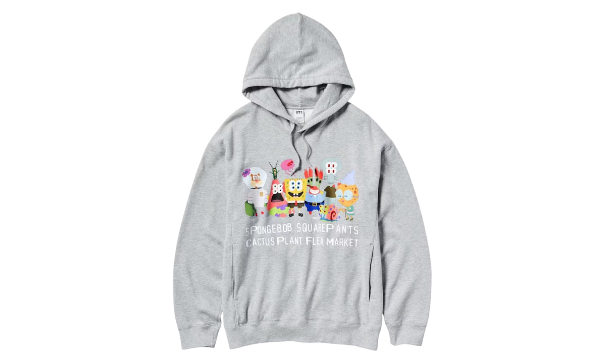 Uniqlo x CPFM Spongebob Squarepants Hoodie Gray
