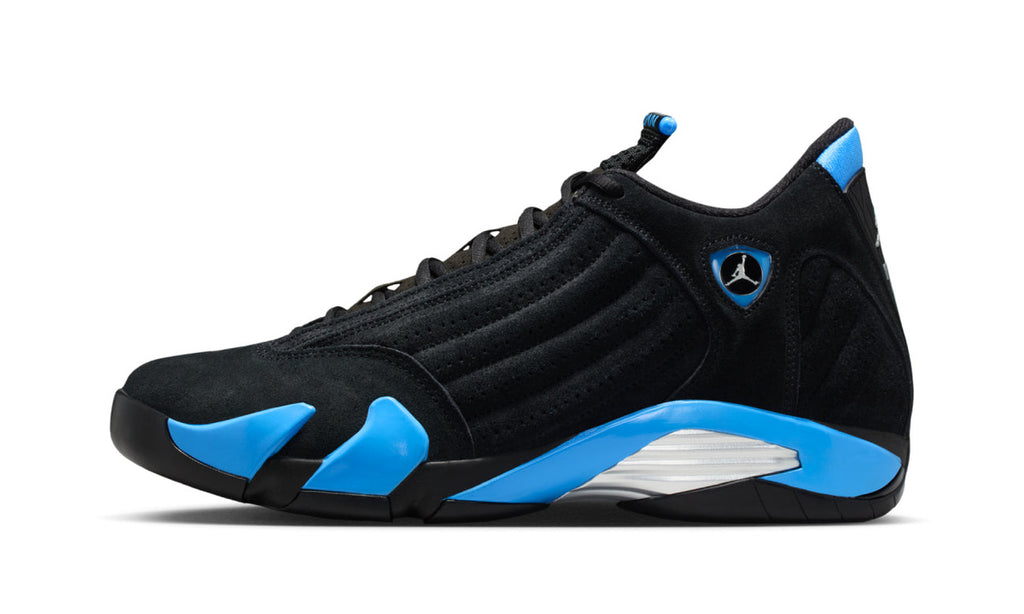 Air Jordan 14 Retro Black University Blue (2026) 487471-007 — Vista 1