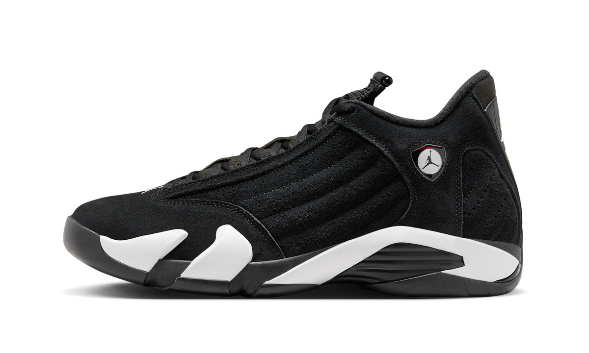 Air Jordan 14 Retro Black White 487471-016 — Vista 1