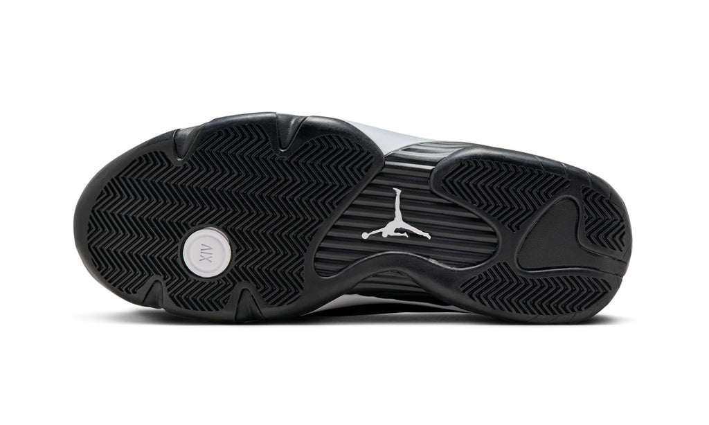 Air Jordan 14 Retro Black White 487471-016 — Vista 2