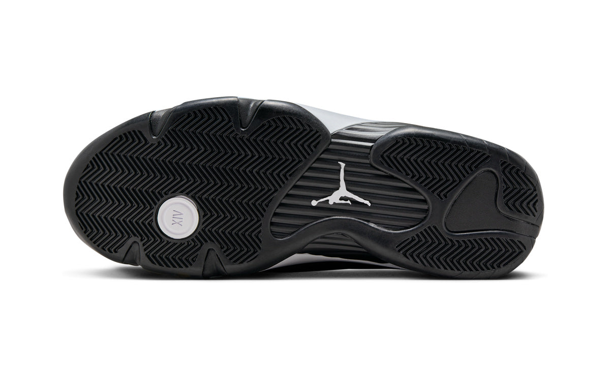 Air Jordan 14 Retro Black White 487471-016 — Vista 2