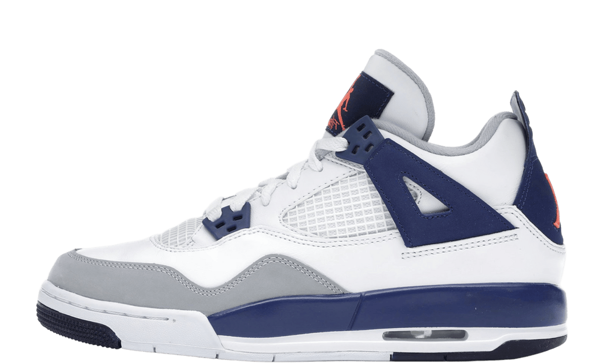 Air Jordan 4 Retro Deep Royal Blue (GS) 487724-132 — Vista 1