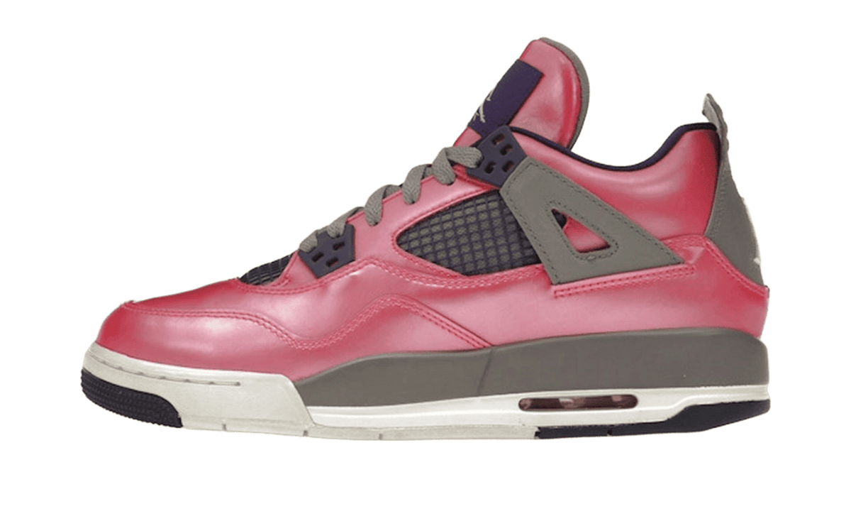 Air Jordan 4 Retro Pink Foil (GS) 487724-607 — Vista 1