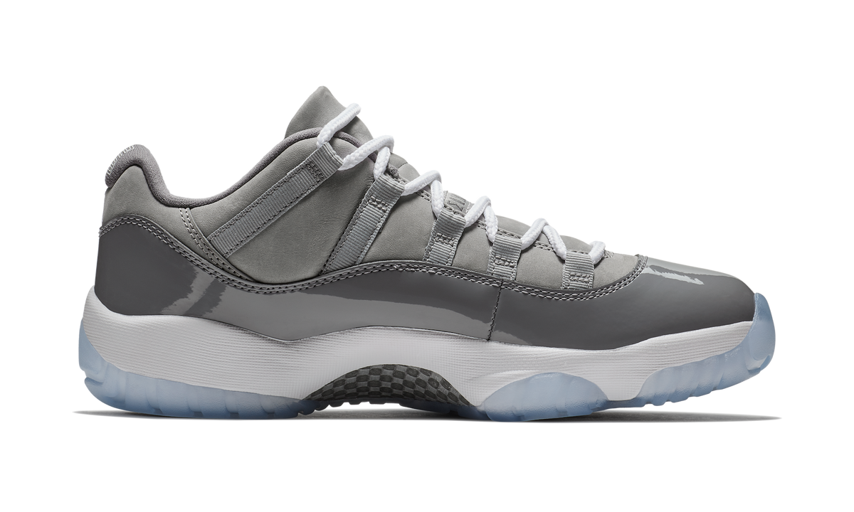 Air Jordan 11 Retro Low Cool Grey 528895-003 — Vista 2