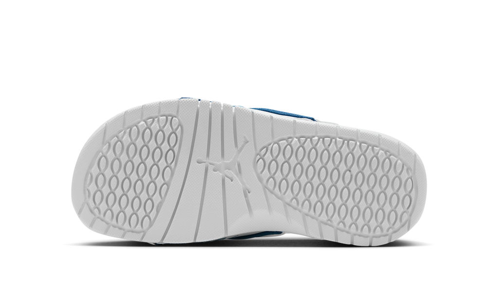 Air Jordan Hydro 4 Retro Off White Neutral Grey Industrial Blue (GS) 532226-141 — Vista 2