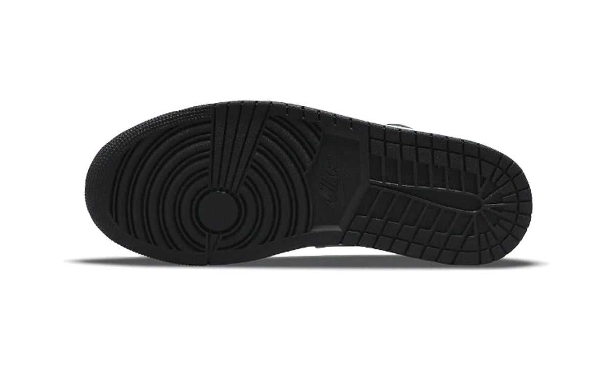 Air Jordan 1 Low Black White Grey 553558-040 — Vista 3