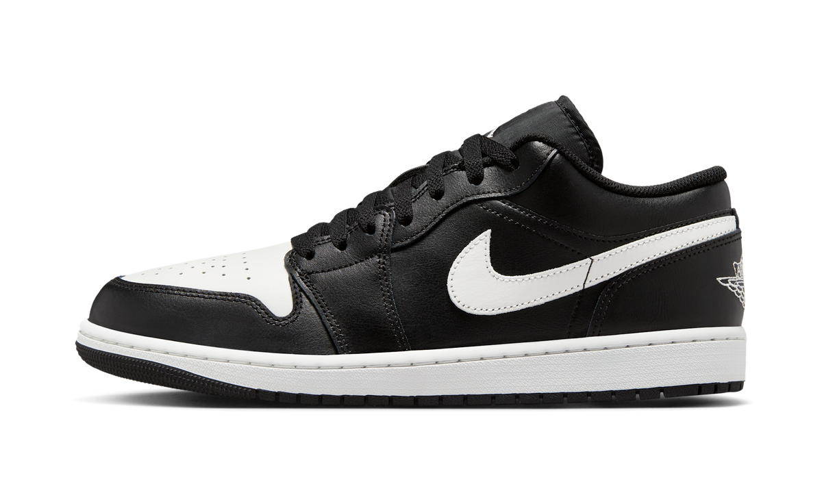 Air Jordan 1 Low Black Summit White 553558-043 — Vista 1