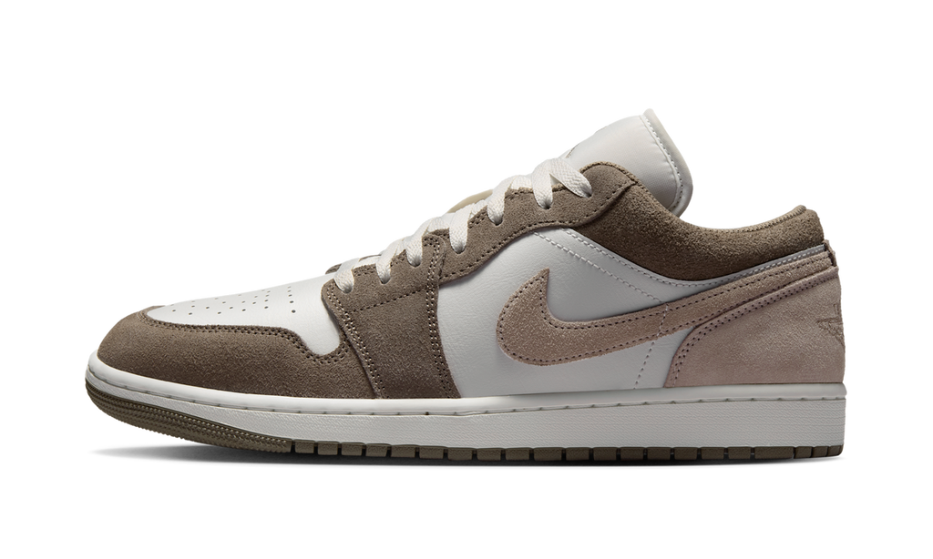 Air Jordan 1 Low Olive Grey Enigma Stone 553558-046 — Vista 1