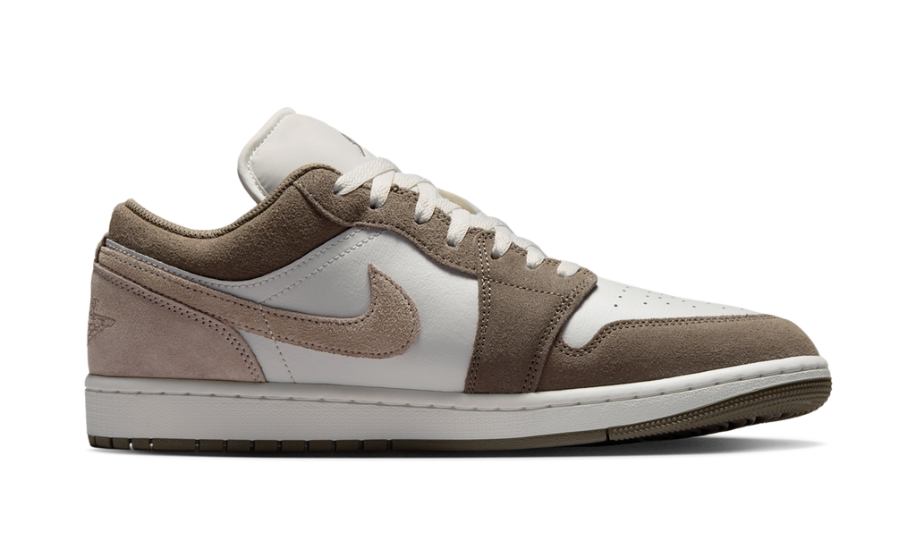 Air Jordan 1 Low Olive Grey Enigma Stone 553558-046 — Vista 2