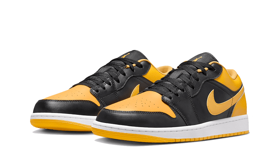 Air Jordan 1 Low Yellow Ochre 553558-072 — Vista 2