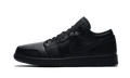 Air Jordan 1 Low Triple Black 553558-091 — Vista 1