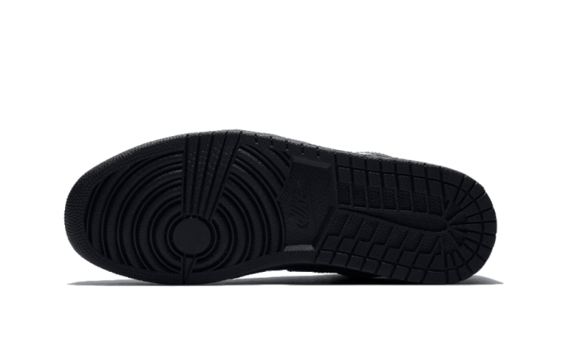 Air Jordan 1 Low Triple Black 553558-091 — Vista 2