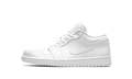 Air Jordan 1 Low Triple White Fog Grey 553558-126 — Vista 1