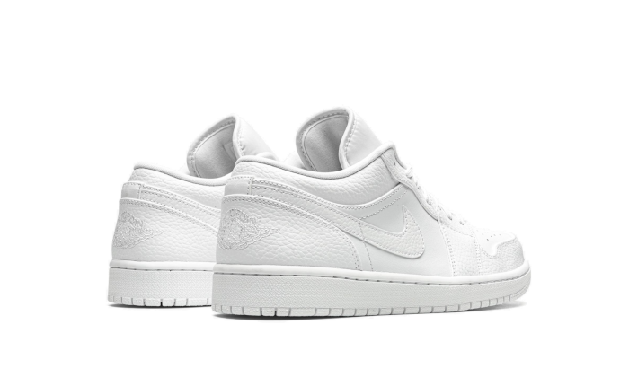 Air Jordan 1 Low Triple White Fog Grey 553558-126 — Vista 2