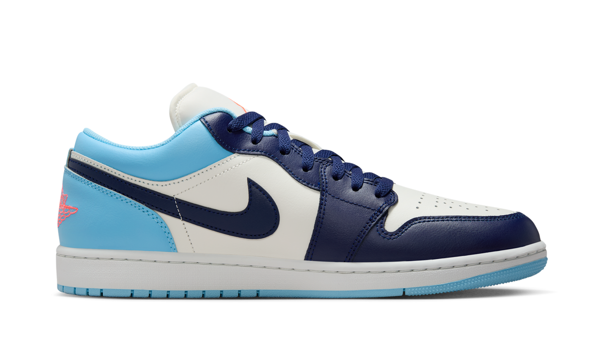 Air Jordan 1 Low Sail Blue Chill 553558-149 — Vista 2