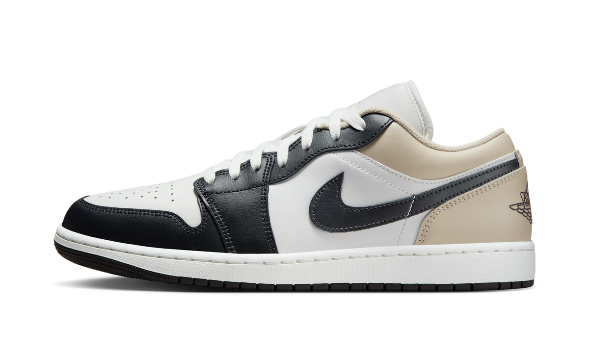 Air Jordan 1 Low Black Toe Rattan 553558-153 — Vista 1