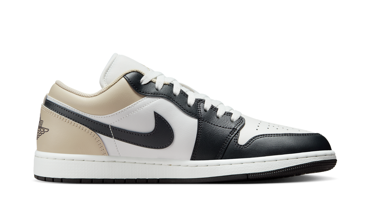 Air Jordan 1 Low Black Toe Rattan 553558-153 — Vista 2