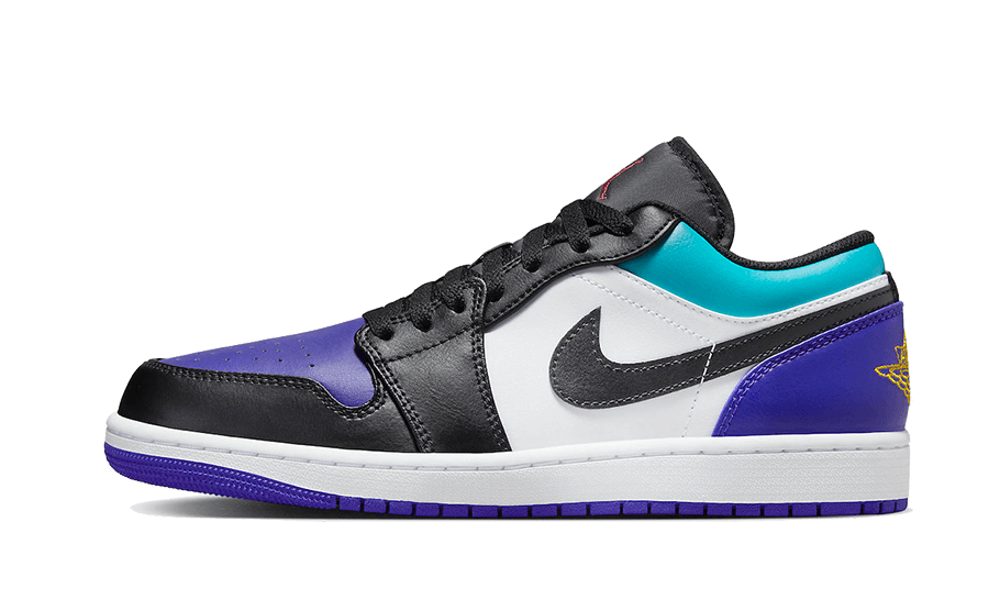 Air Jordan 1 Low Aqua 553558-154 — Vista 1