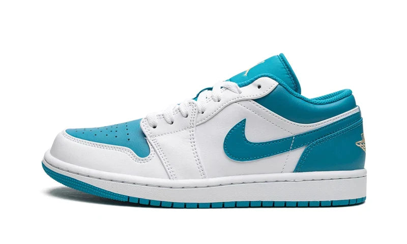 Air Jordan 1 Low Aquatone 553558-174 — Vista 1