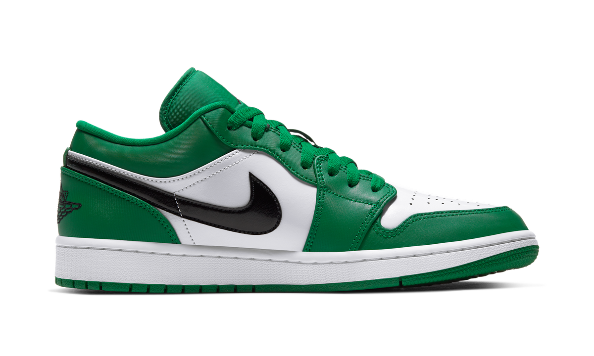 Air Jordan 1 Low Pine Green 553558-301 — Vista 2