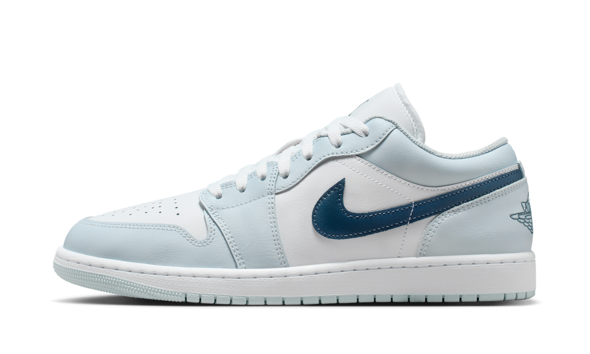 Air Jordan 1 Low Aura Squadron Blue 553558-400 — Vista 1