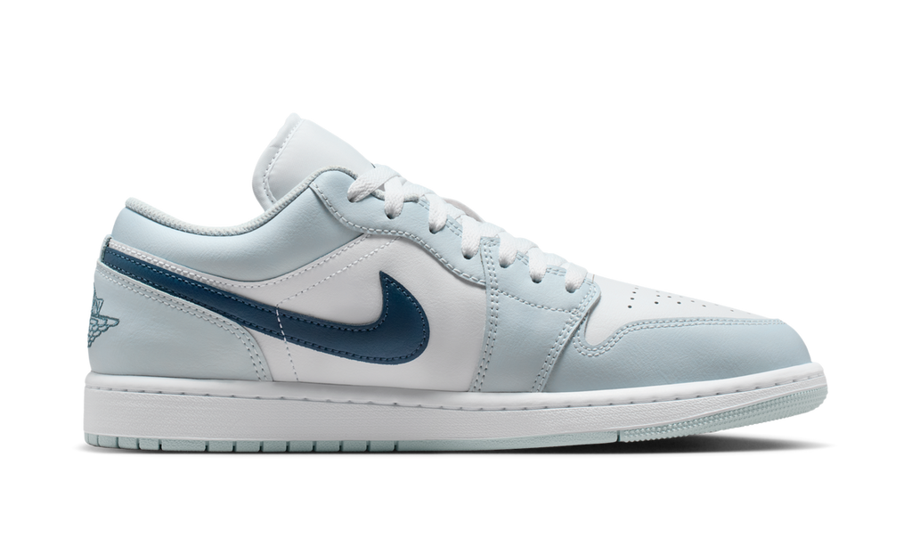 Air Jordan 1 Low Aura Squadron Blue 553558-400 — Vista 2