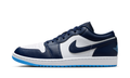 Air Jordan 1 Low Midnight Navy University Blue 553558-404 — Vista 1