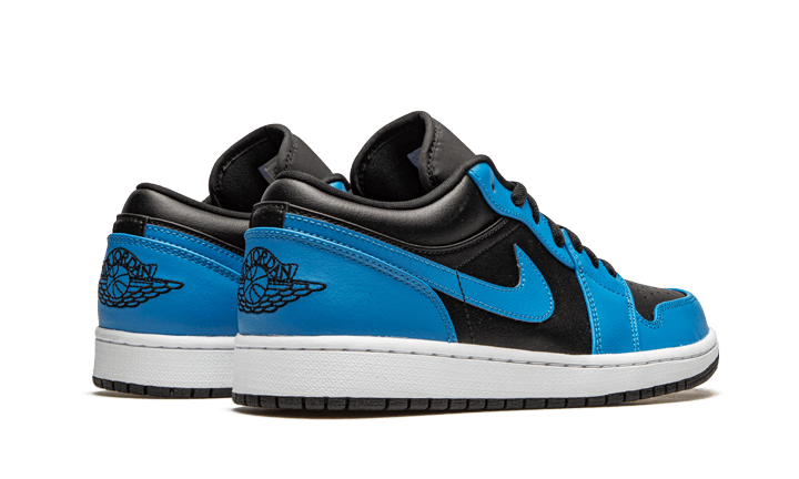 Air Jordan 1 Low Laser Blue Black 553558-410 — Vista 2