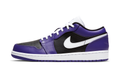 Air Jordan 1 Low Court Purple Black 553558-501 — Vista 1