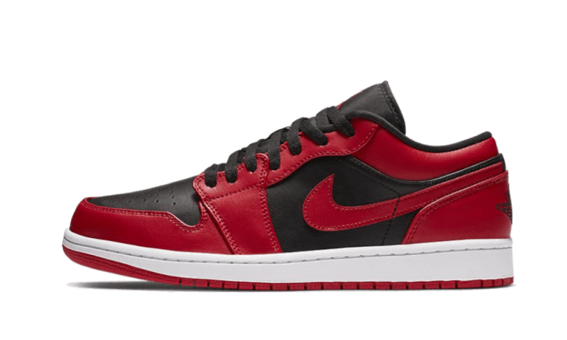 Air Jordan 1 Low Reverse Bred 553558-606 — Vista 1