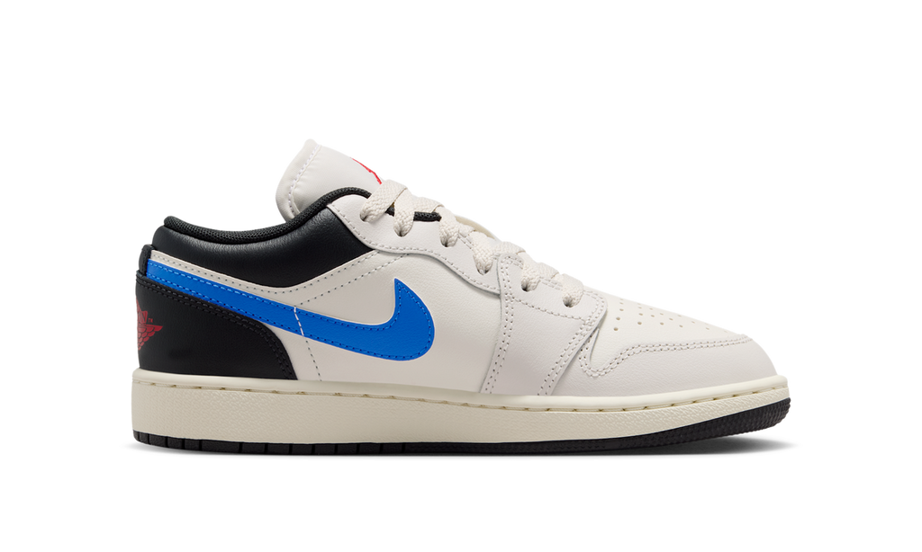 Air Jordan 1 Low Phantom Sail Off Noir (GS) 553560-027 — Vista 2