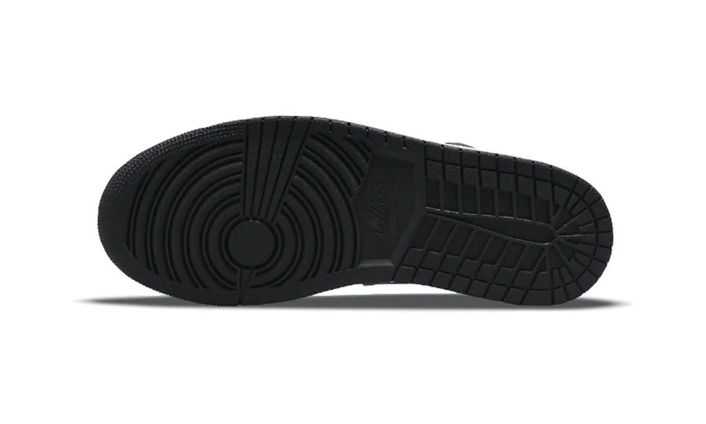 Air Jordan 1 Low Black White Grey (GS) 553560-040 — Vista 3