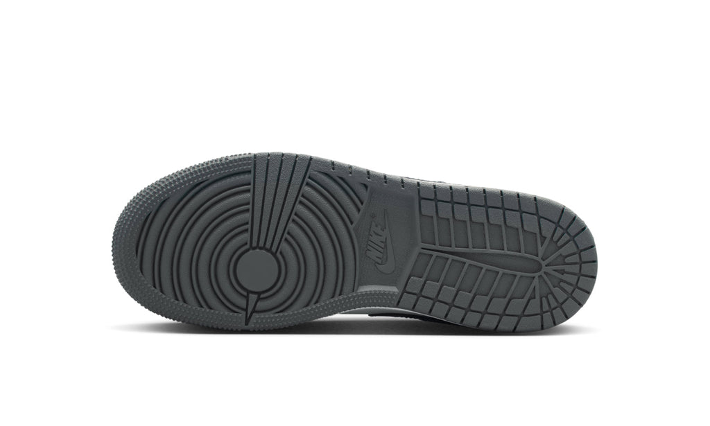 Air Jordan 1 Low Grey White (GS) 553560-044 — Vista 3