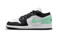 Air Jordan 1 Low White Green Glow 553560-131 — Vista 1