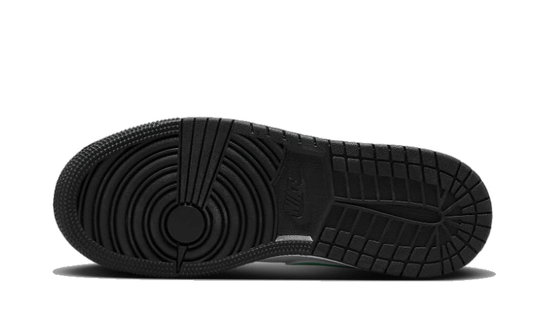 Air Jordan 1 Low White Green Glow 553560-131 — Vista 3