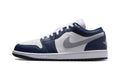 Air Jordan 1 Low Wolf Grey Midnight Navy (GS) 553560-141 — Vista 1