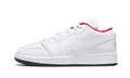 Air Jordan 1 Low White Gym Red Black (GS) 553560-164 — Vista 1