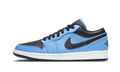 Air Jordan 1 Low University Blue Black (GS) 553560-403 — Vista 1
