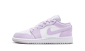 Air Jordan 1 Low Barely Grape Violet Mist (GS) 553560-502 — Vista 1