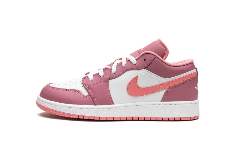 Air Jordan 1 Low Desert Berry (GS) 553560-616 — Vista 1