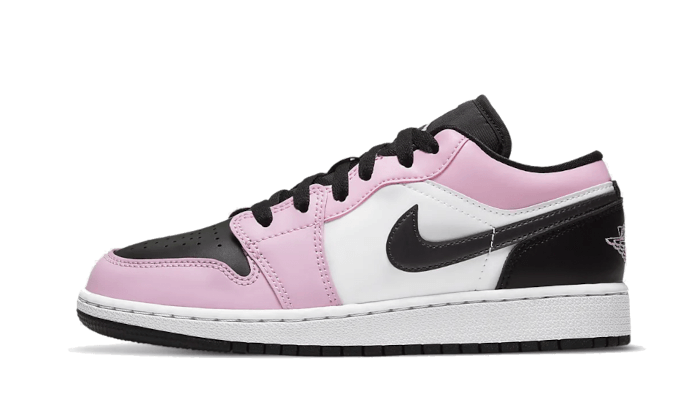 Air Jordan 1 Low Light Arctic Pink (GS) 554723-601 — Vista 1