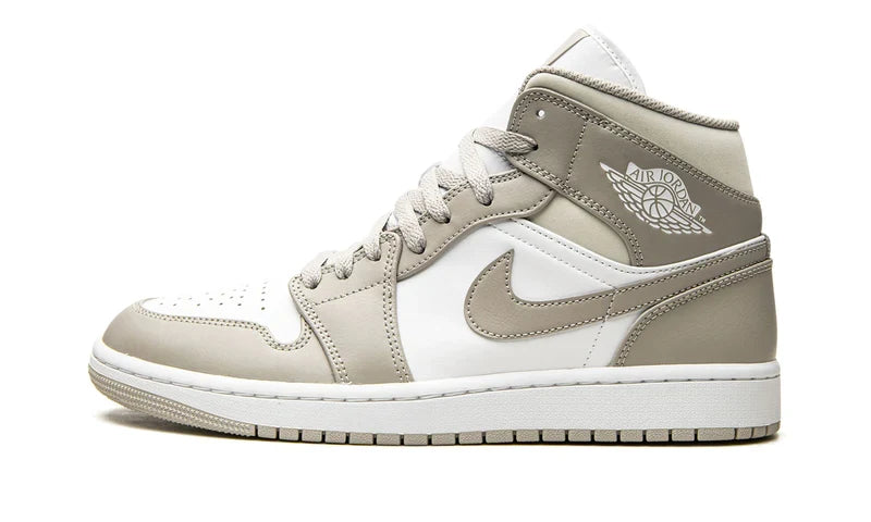 Air Jordan 1 Mid Linen 554724-082 — Vista 1