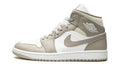 Air Jordan 1 Mid Linen 554724-082 — Vista 1