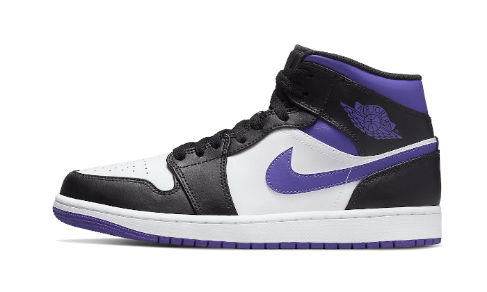 Air Jordan 1 Mid Dark Iris 554724-095 — Vista 1