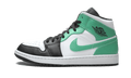 Air Jordan 1 Mid Igloo Island Green 554724-132 — Vista 1