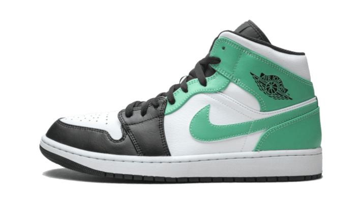 Air Jordan 1 Mid Igloo Island Green 554724-132 — Vista 1