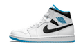 Air Jordan 1 Mid Laser Blue 554724-141 — Vista 1