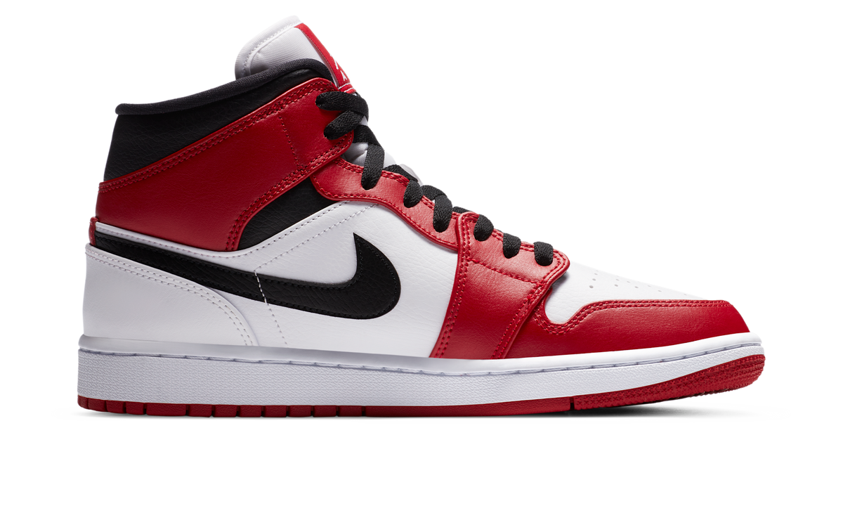 Air Jordan 1 Mid Chicago (2020) 554724-173 — Vista 2