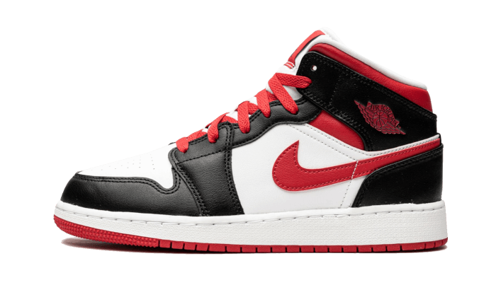 Air Jordan 1 Mid Very Berry (GS) 554725-016 — Vista 1