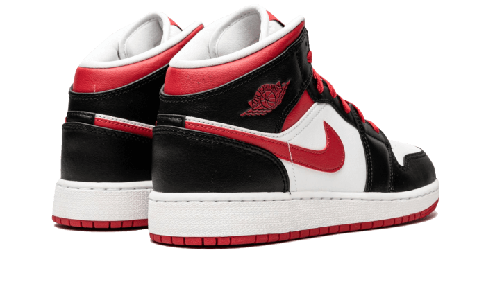 Air Jordan 1 Mid Very Berry (GS) 554725-016 — Vista 2